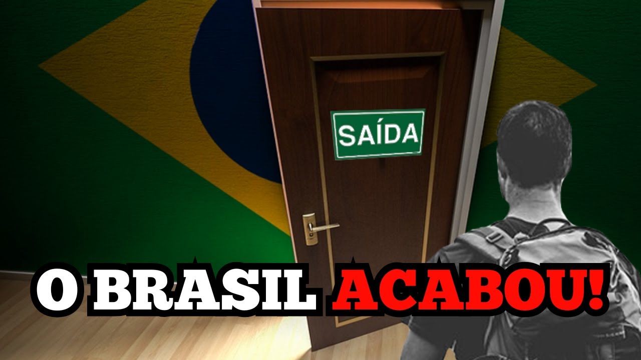 SE VOCÊ TEM MENOS DE 35 ANOS, FUJA DO BRASIL!