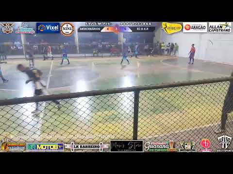 2° TEMPO: MERCENÁRIOS X EC D.E.R II TAÇA CIDADE DE FUTSAL MASCULINO ITAPECURU 152 ANOS