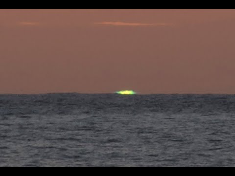 Sunset Green Flash - Timelapse