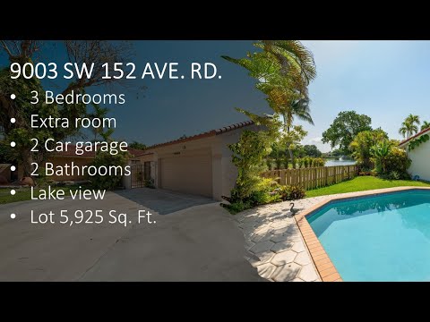 For Sale! 9003 SW 151 AVE. RD. Miami, Fl. 33196 * The Hammocks area *