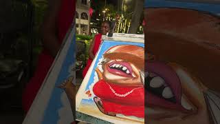 Download lagu 🌺Nice lady I got to draw #caricature #funny #art #hawaii mp3
