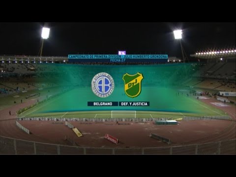 Transmision del partido. Belgrano - Defensa y Justicia. Por la 27º Fecha. Primera division. FPT