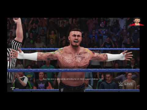 WWE2k19 My Career Walkthrough Part 10 - US Open Challenge