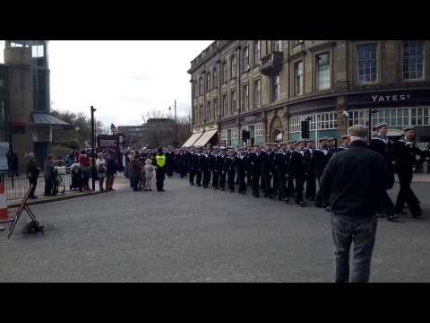 HMS Ocean March in Sunderland 2015
