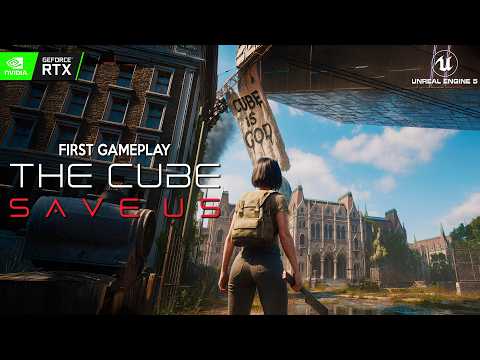 THE CUBE SAVE US First Gameplay Demo | MOST BRUTAL Melee Combat in a Free Survival Game with Mutants