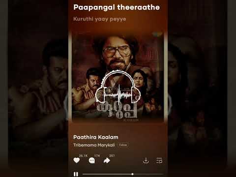 PAATHIRA KAALAM LYRIC | KURUP | NRK DS