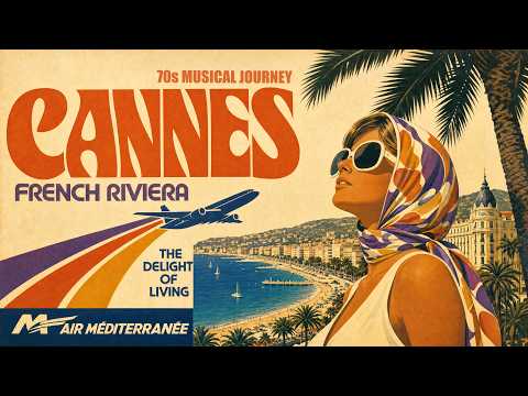 CANNES 1970s | Retro Riviera Grooves, Old Money Vibes, Vintage Style Mediterranean Playlist