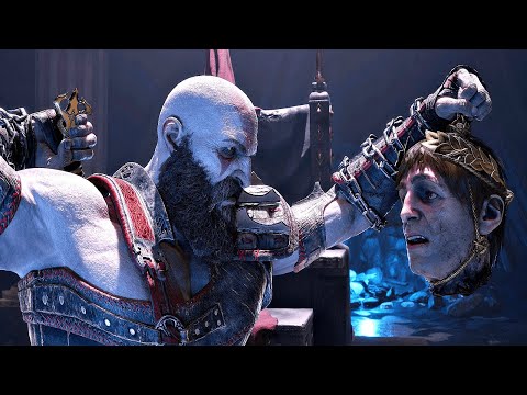 Kratos Explica Porque Arrancou Cabeça do Hélio Cena | God of War Ragnarök Valhalla DLC PS5
