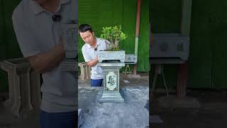 Khuôn vuông 50 đa năng kê được rất nhiều mẫu chậu đẹp