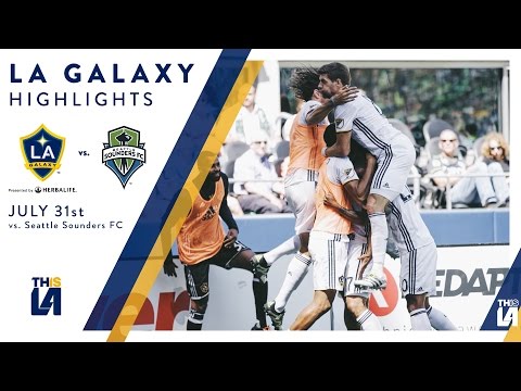HIGHLIGHTS: LA Galaxy at Seattle Sounders FC | July 31, 2016