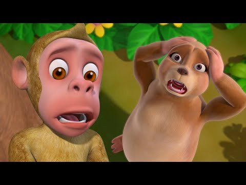 Kadinalli eradu snehitaru - Koti mattu Karadi | Kannada Rhymes for Children | Infobells