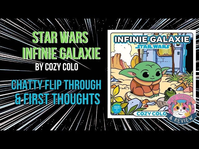 Vídeo relacionado con Star Wars The Mandalorian and Grogu: A Cute and Cosy Colouring Book