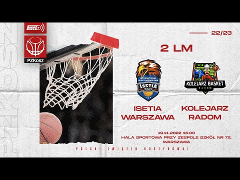 Isetia WMSS - Kolejarz Basket Radom (2 LM, Grupa B, 10 Kolejka, Sezon 2022/2023)