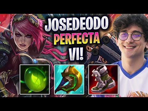 JOSEDEODO PARTIDA PERFECTA CON VI! - EST Josedeodo Juega Vi Jungla vs Ekko! | Season 2023