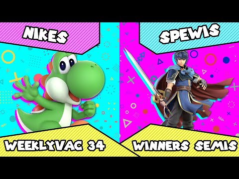 WeeklyVAC 34 - SSBU - Nikes (Yoshi) vs Spewis (Marth)