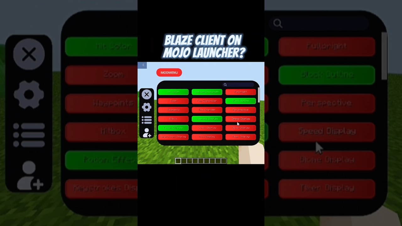 Blaze Client Modpack for Mojo Launcher | Minecraft Java