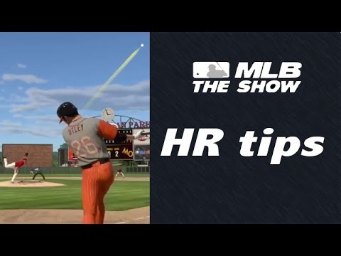 MLB 15 The Show - Hitting HR Tips