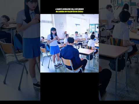 A aluna derramou cola na cadeira do valentão da escola #dorama #kdrama #filmes #series