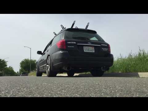 2005 Subaru Outback XT invidia catless dp with magnaflow catback