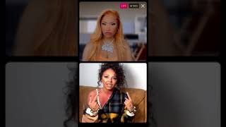 Nicki Minaj BLASTS Leigh-Anne Pinnock On Instagram Live over Jesy Nelson Blackfishing DM’s!! video