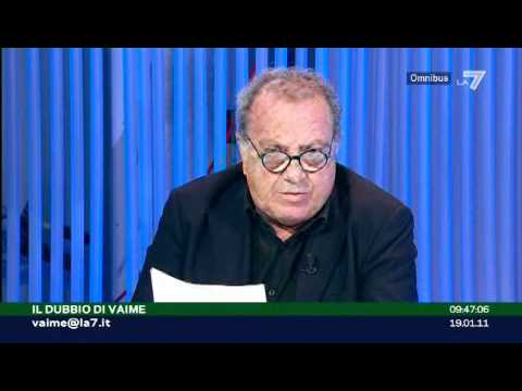 OMNIBUS, IL DUBBIO DI VAIME - L'Italia merita di meglio