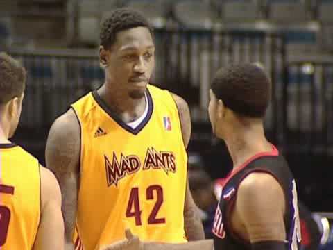 SPRINGFIELD AT MAD ANTS NBDL HIGHLIGHTS LARRY SANDERS DEBUT