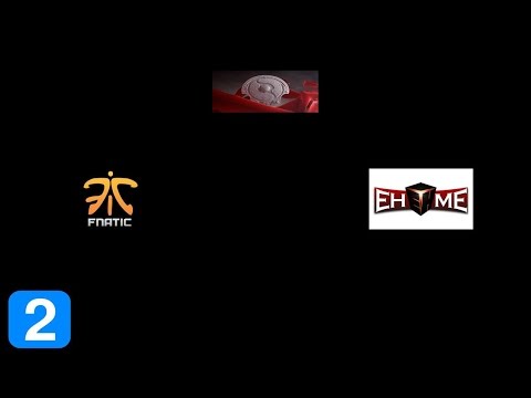 Full Highlights Fnatic vs EHOME Game 2- The International 2016
