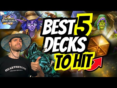🔥 TOP 5 BEST DECKS To HIT LEGEND in DECEMBER! | Hearthstone META Report 🚀