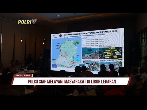 POLISI SIAP MELAYANI MASYARAKAT DI LIBUR LEBARAN