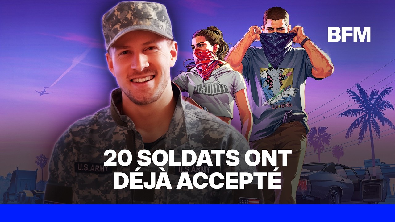 4 jours de congés pour jouer à "GTA VI": l'amusante offre d'un bataillon américain à ses soldats