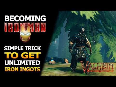 Becoming Iron Man. Simple trick to get UNLIMITED Iron Ingots