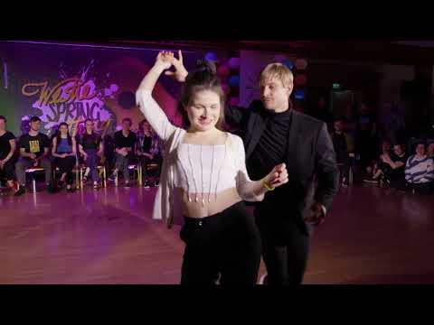 Emil Zetterstöm & Aleksandra Lukomska - 3rd place Advanced Jack&Jill - Westie Spring Thing 2023