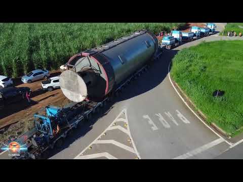 Chegada da mega carga votorantim Edealina 13 01 2026