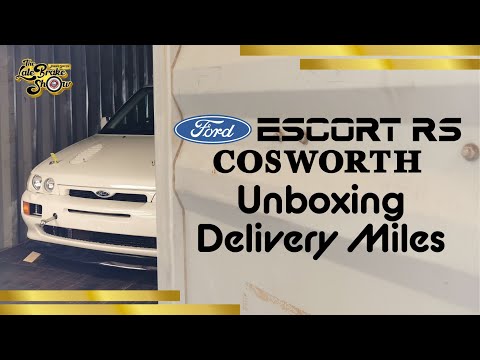 UNBOXING 700-mile Ford Escort RS Cosworth - New Old Stock Time Capsule Car