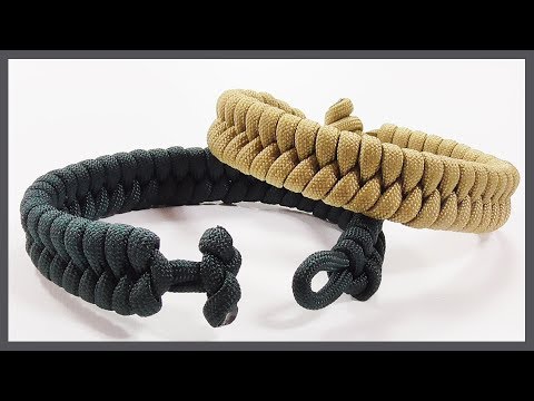 1 Strand Loop And Toggle Knot "Rastaclat Style"...