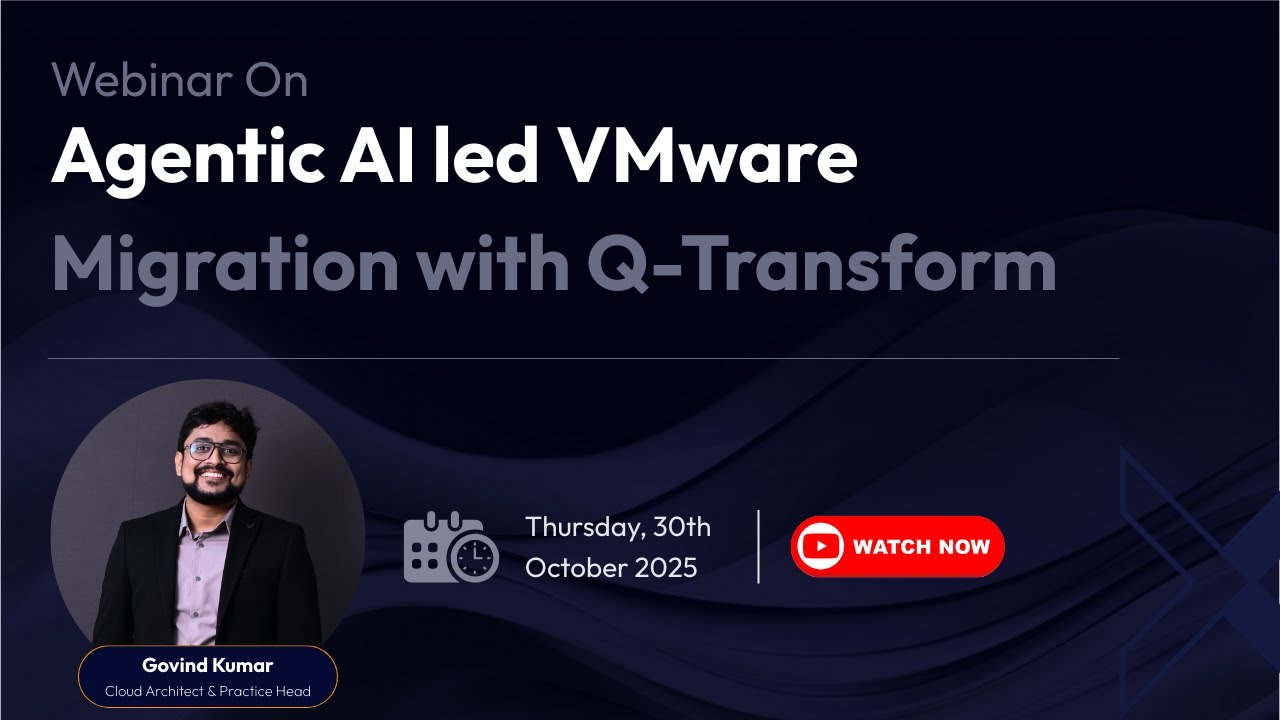 AWS Transform Demo for VMware — Govind Kumar, axcess.io