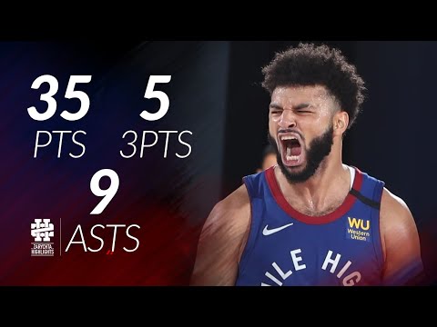 Jamal Murray 35 pts 5 threes 9 asts vs Pelicans 25/26 season