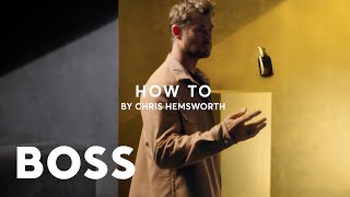 BOSS How Chris Hemsworth Wears BOSS Bottled Absolu | BOSS