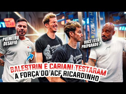 ACF RICARDINHOU ENCAROU O PRIMEIRO DESAFIO COM JULIO BALESTRIN E RENATO CARIANI