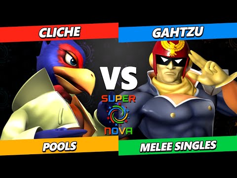 Supernova 2025 - cliché (Falco) Vs. Gahtzu (Captain Falcon) Smash Melee Tournament