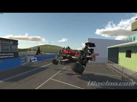 Stay out, BOX BOX Massive Crash In Pits Realistic Mercedes W12 F1