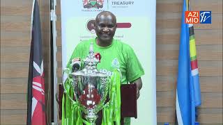 Treasury Turns Green! CS Mbadi Receives Gor Mahia KPL Winners