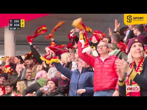 Highlights ESV Kaufbeuren vs. EC Bad Nauheim  (35. Spieltag DEL2 Saison 24/25) Endstand 5:4