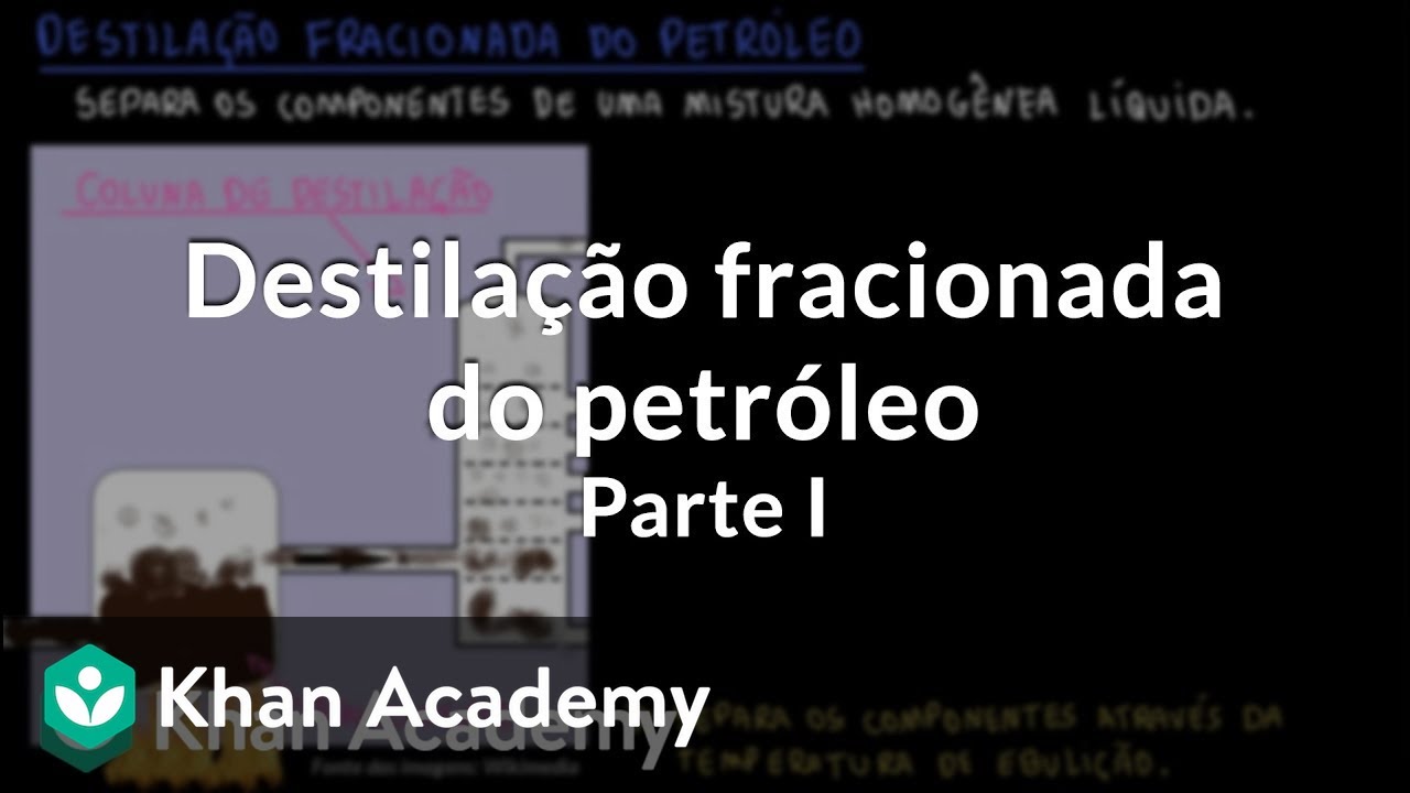 Destilação fracionada do petróleo | Parte I