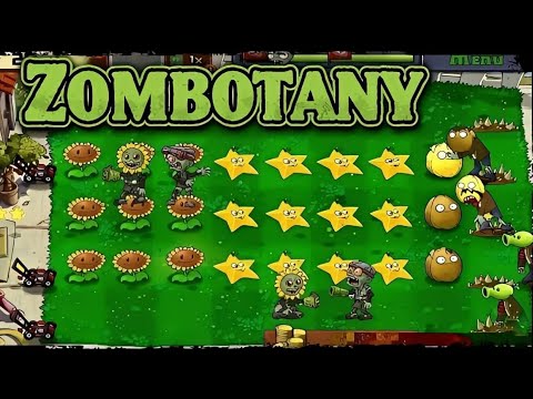 Plants vs Zombies Zombotany Mode | Full Gameplay Walkthrough | PVZ