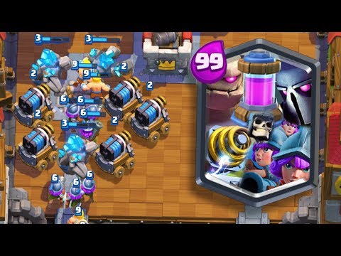 Trollei Todo Mundo! USEI AS CARTAS MAIS CARAS DO CLASH ROYALE