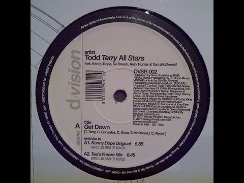Todd Terry All Stars -  Get Down (Kenny Dope Original)
