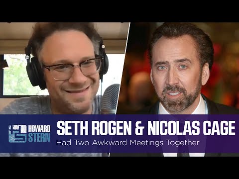 Seth Rogen Was Accused of Stealing a Character From Nicolas Cage
