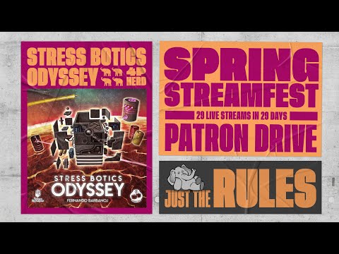 Stress Botics: Odyssey - 3p - The Rules by Heavy Cardboard