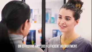 Frontline Angels Staffing Video Ad Created  by NAOSSOFT and Narrated by Whitney Cooper